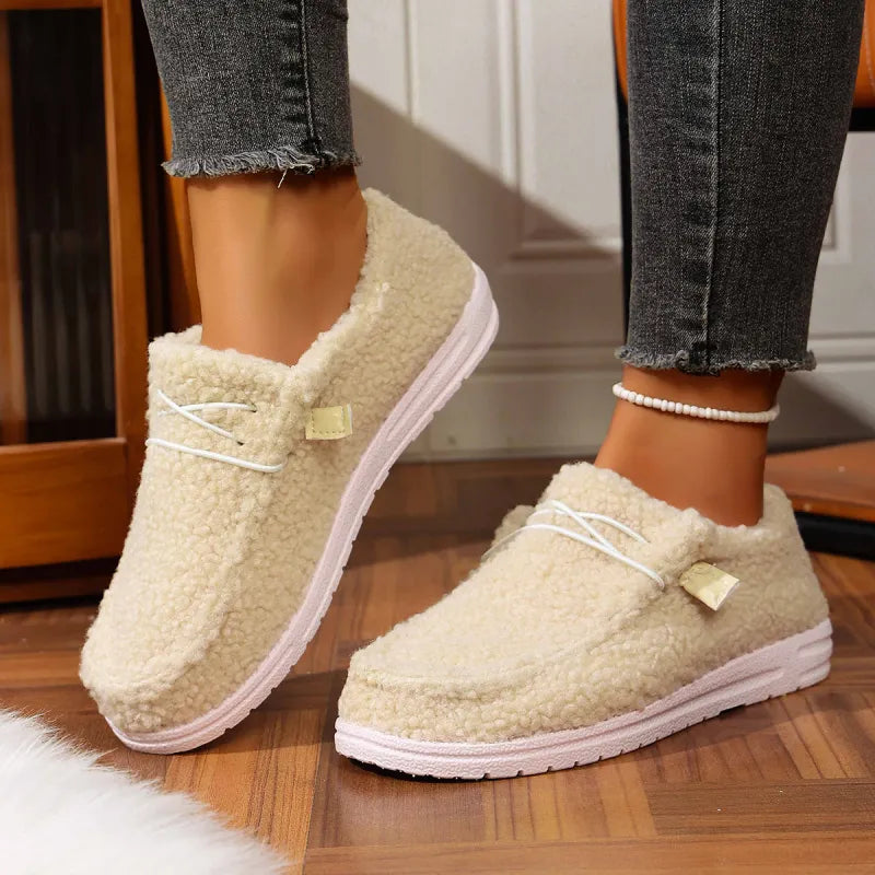 Luna™ | Warme Teddy Slippers