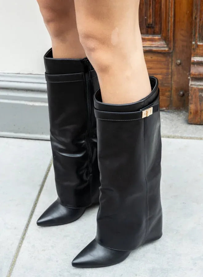 Jess™ Boots – Luxe Suède Look, Iconische Pasvorm