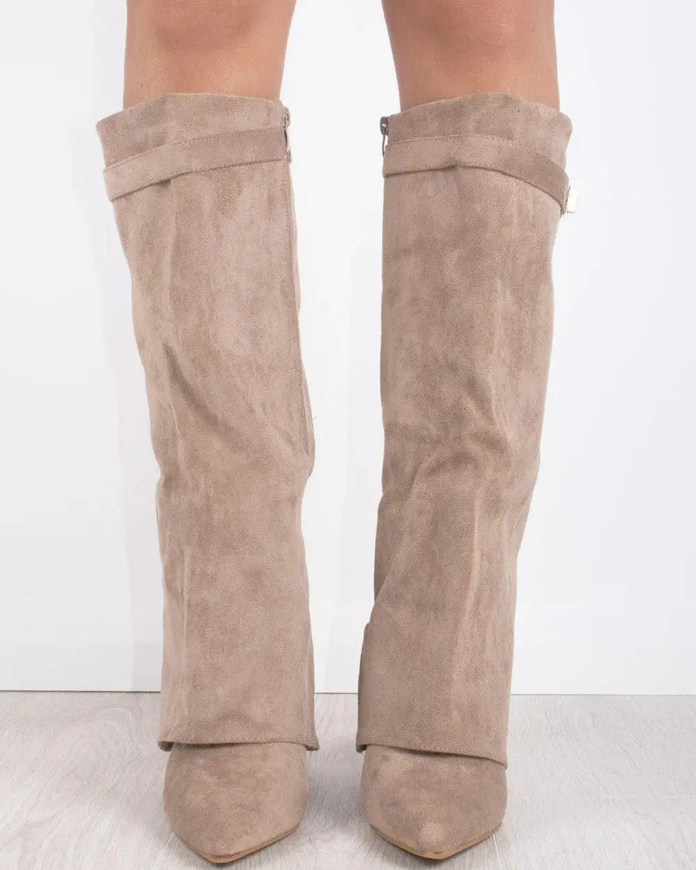 Jess™ Boots – Luxe Suède Look, Iconische Pasvorm