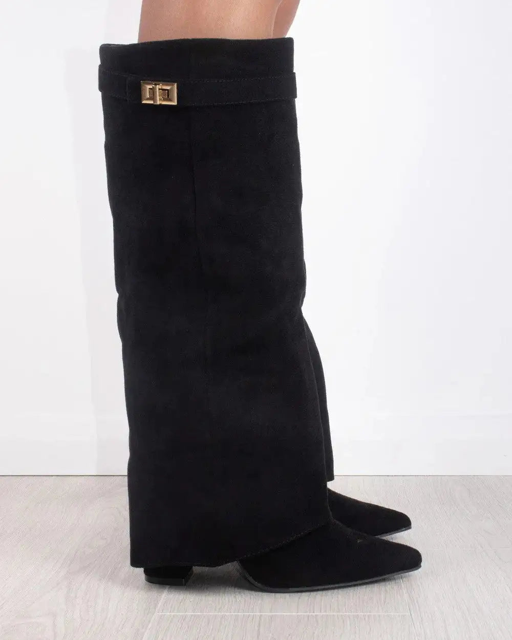 Jess™ Boots – Luxe Suède Look, Iconische Pasvorm