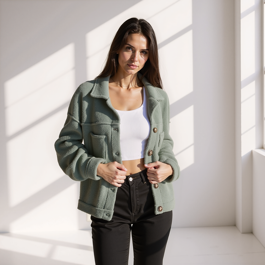 Selina | Fleece Herfstjas