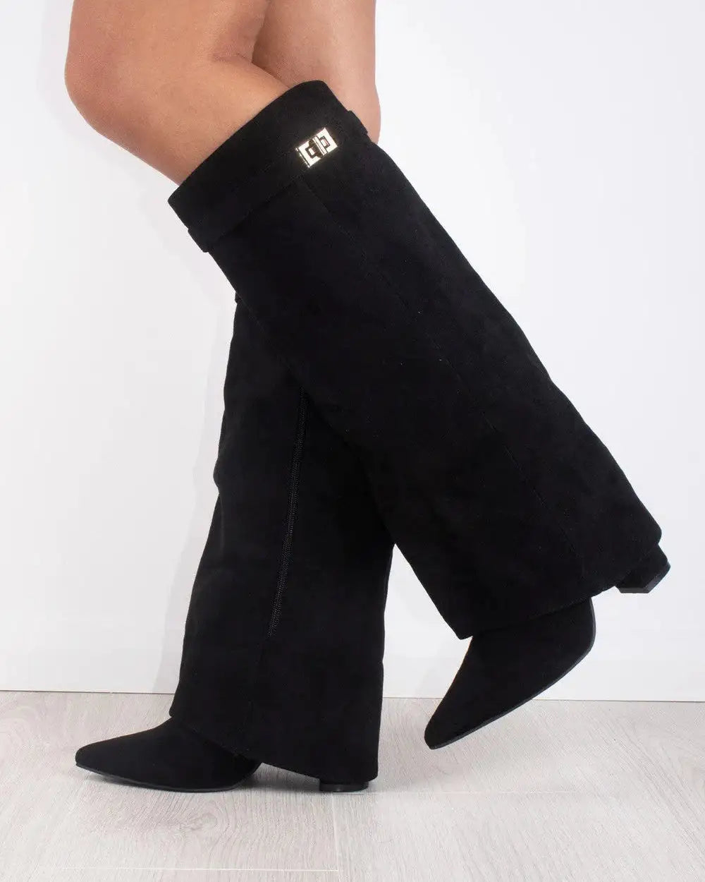 Jess™ Boots – Luxe Suède Look, Iconische Pasvorm