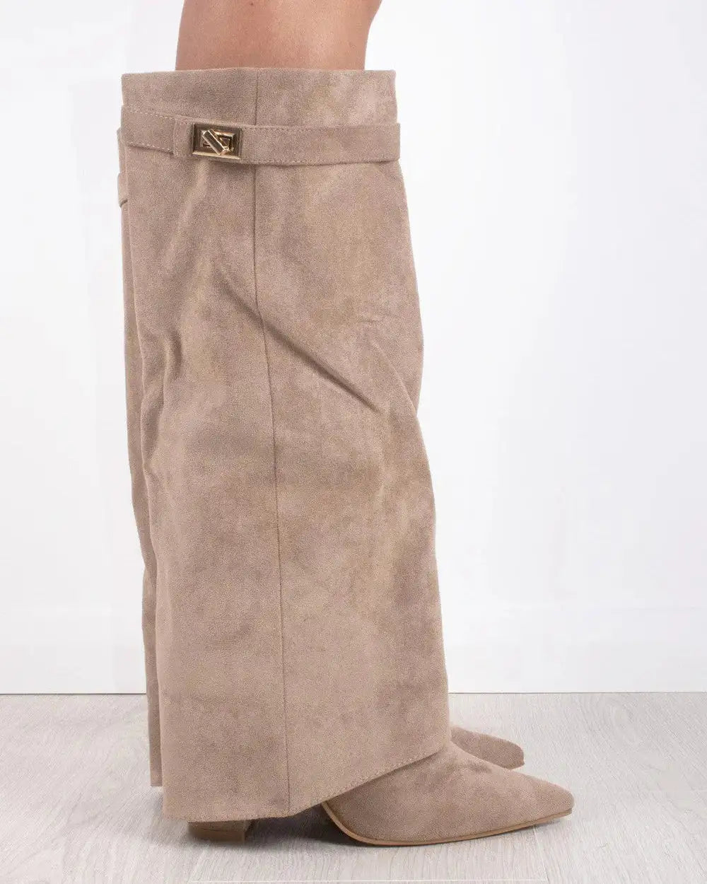 Jess™ Boots – Luxe Suède Look, Iconische Pasvorm