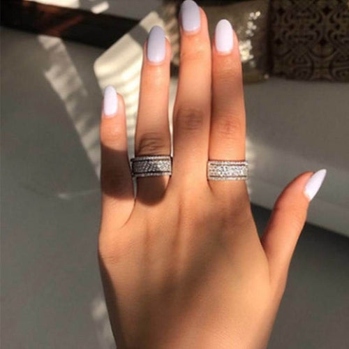 Crystal Promise Ring