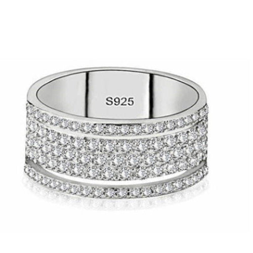 Crystal Promise Ring