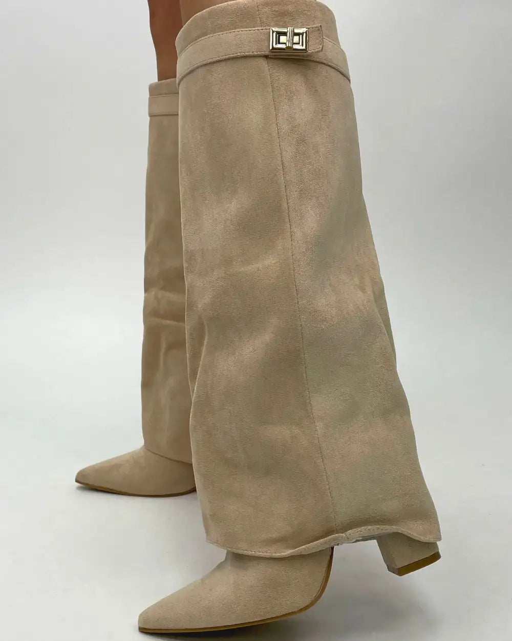Jess™ Boots – Luxe Suède Look, Iconische Pasvorm