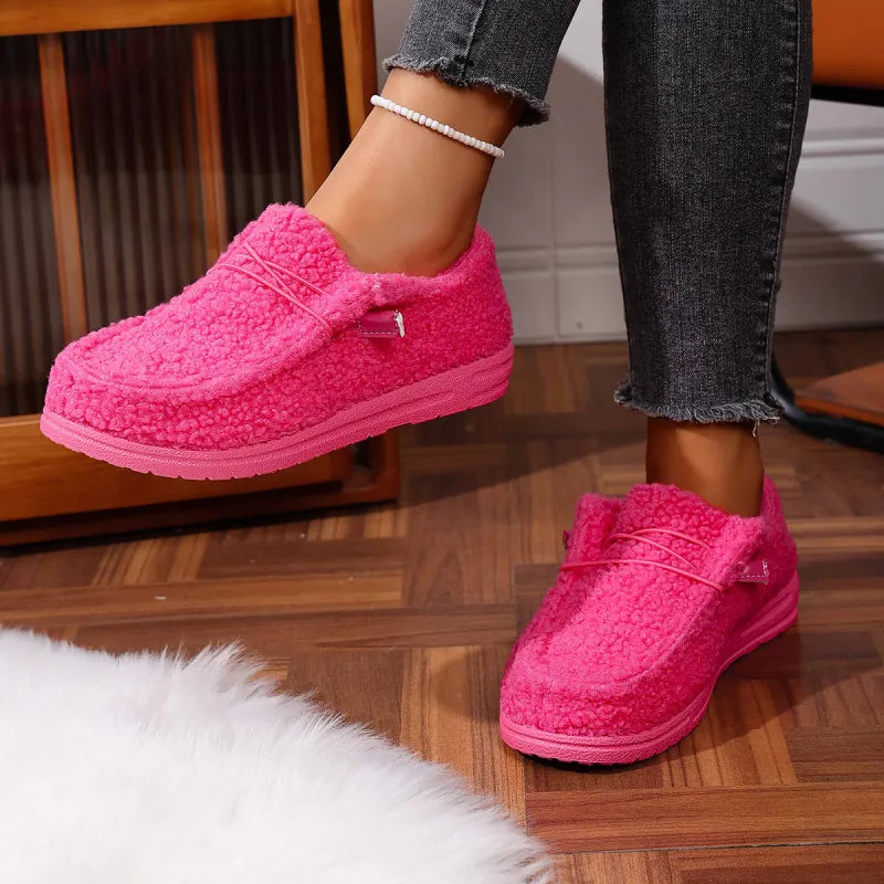 Luna™ | Warme Teddy Slippers